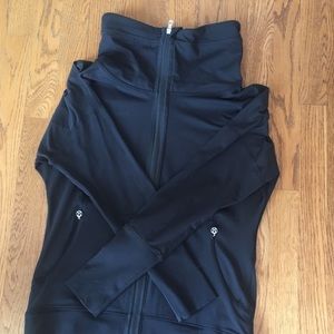 LuLu Lemon black jacket. Size 4
